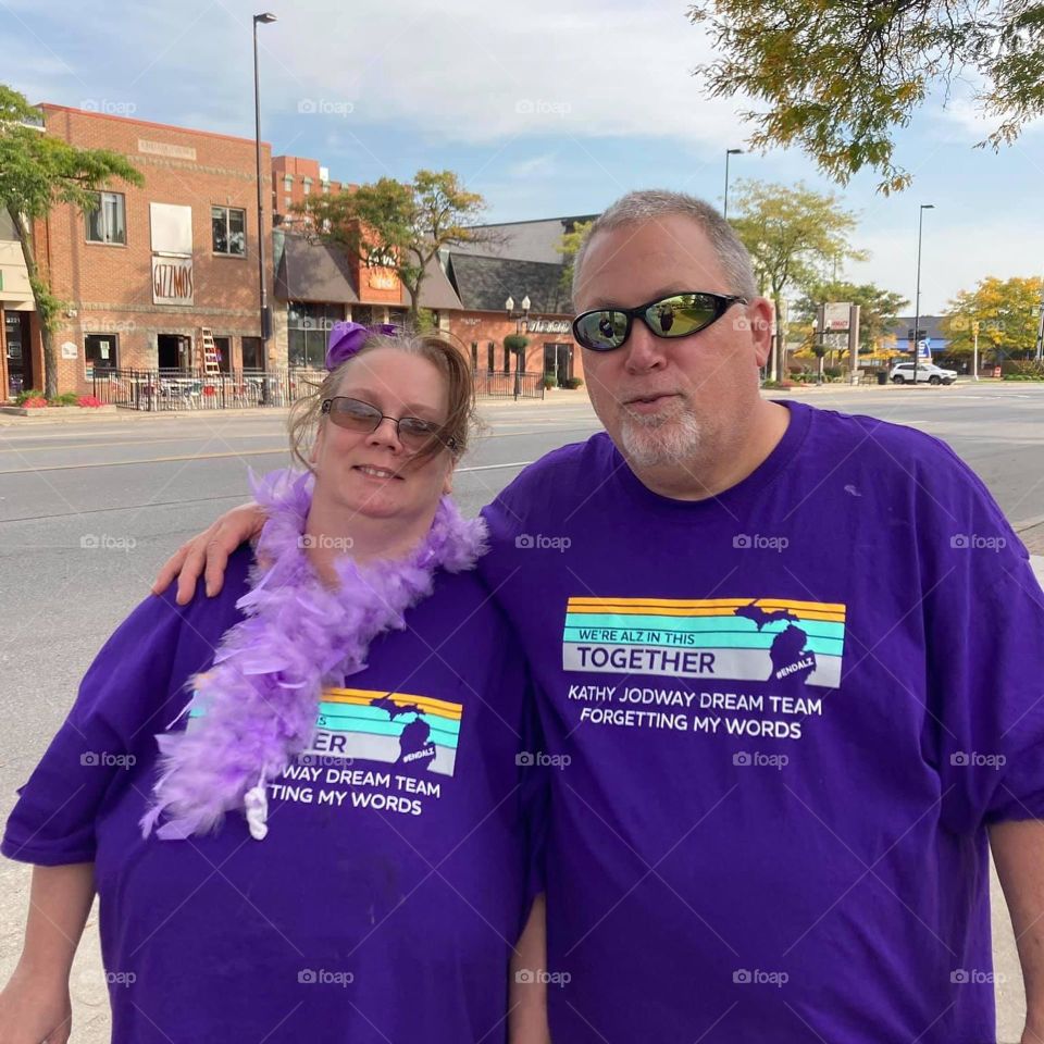 Walking for Alzheimer’s I have Alzheimer’s disease 