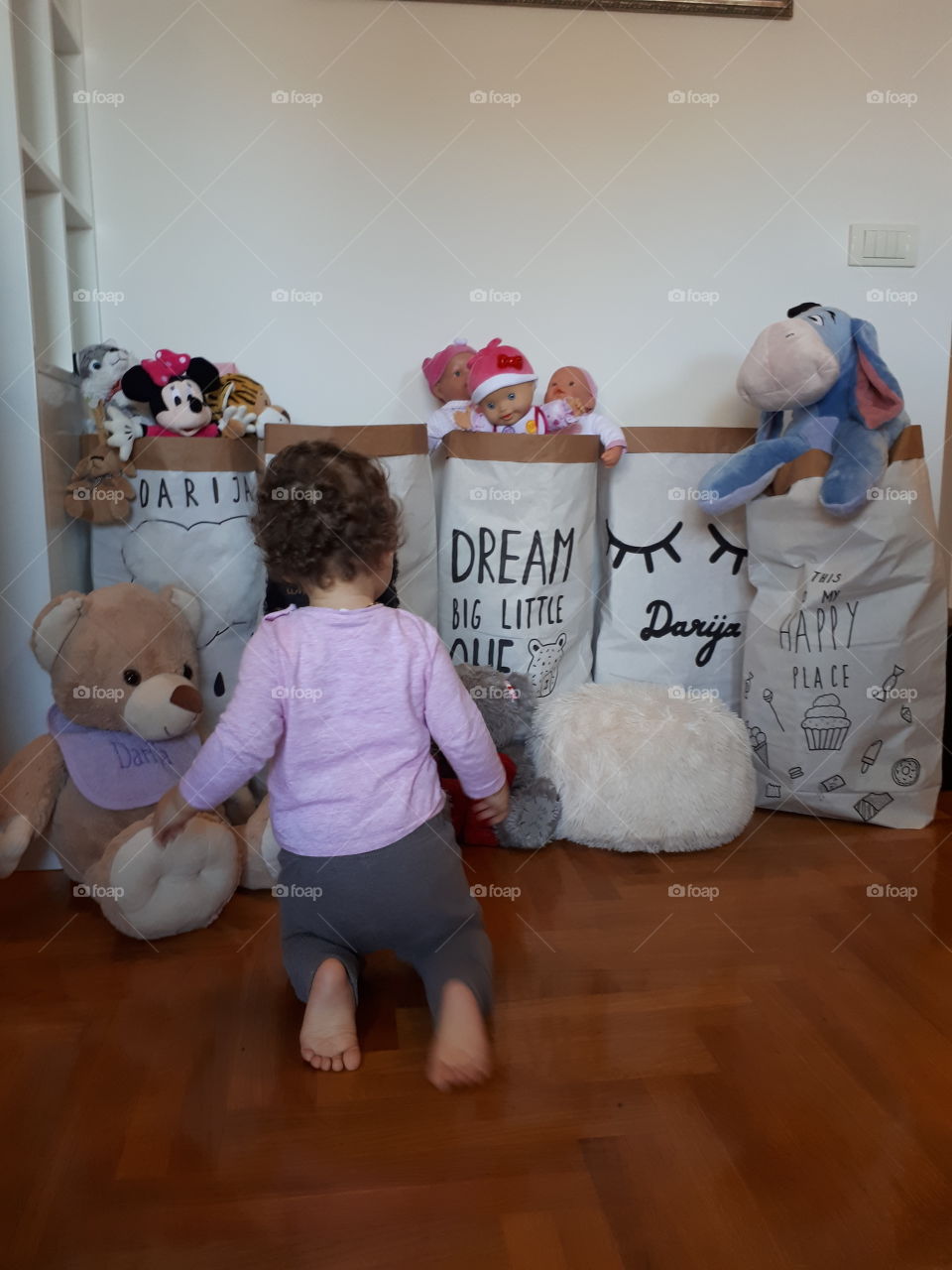 Baby room and toys