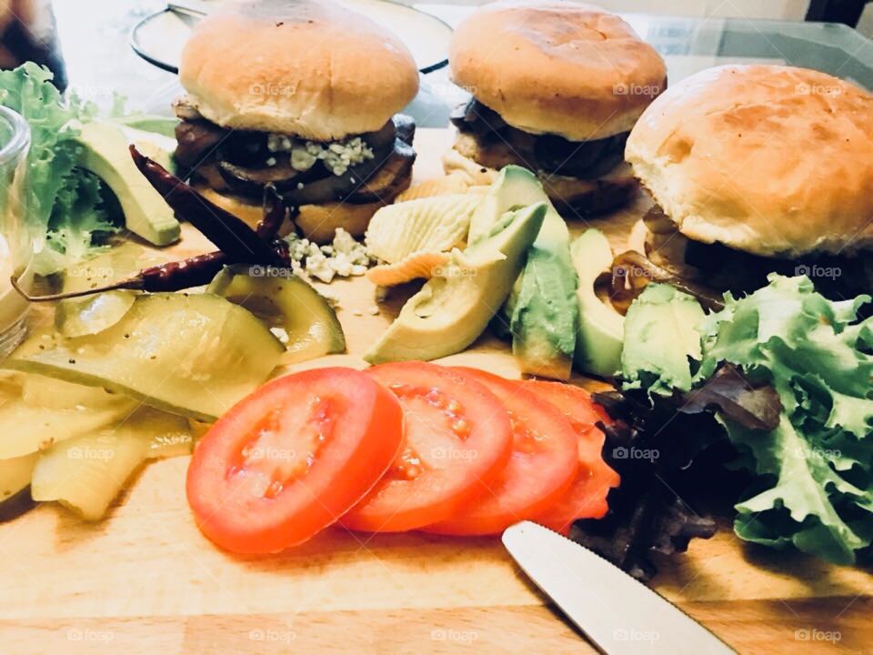 Homemade Burger 