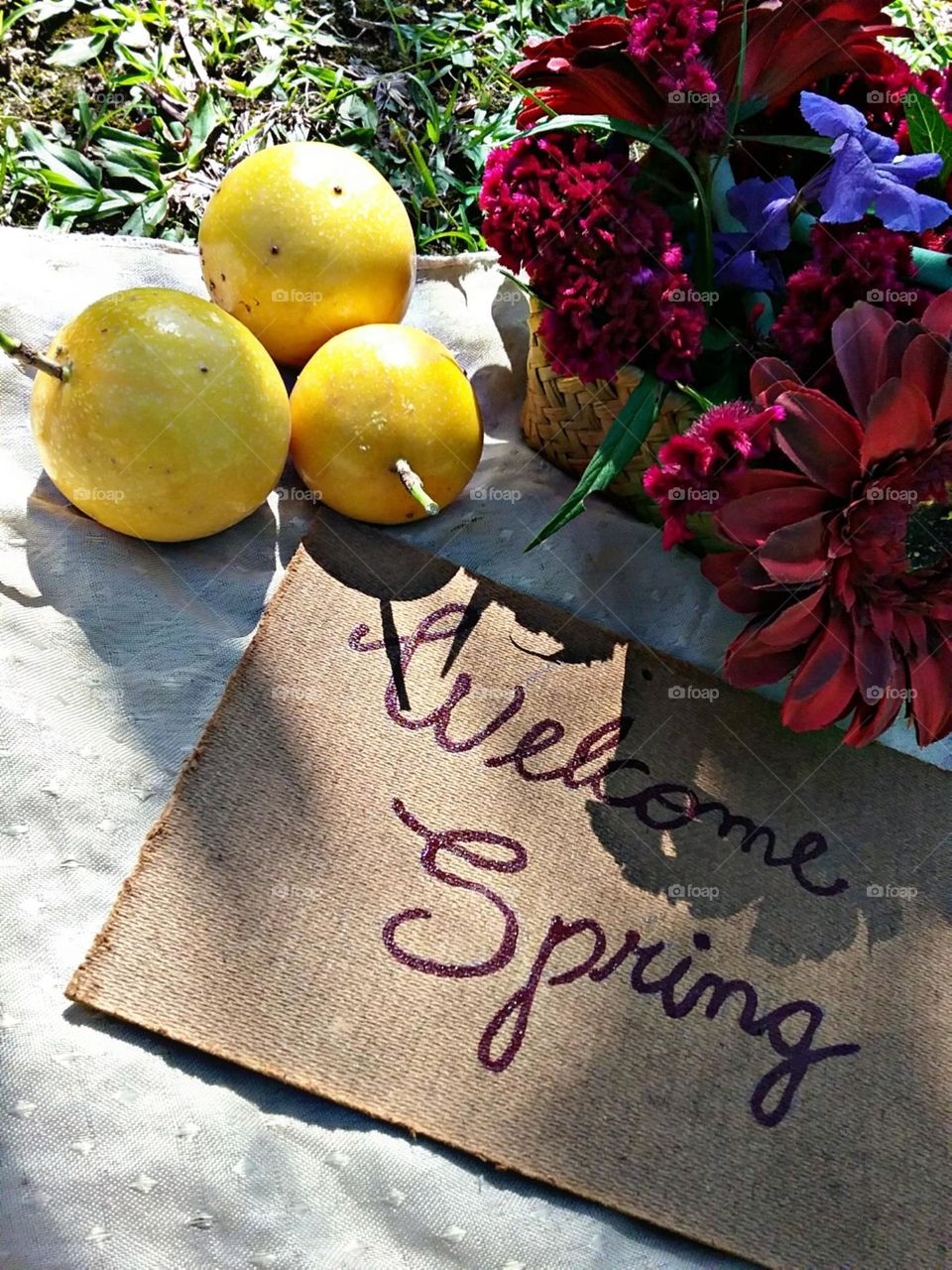 Cores e sabores da primavera