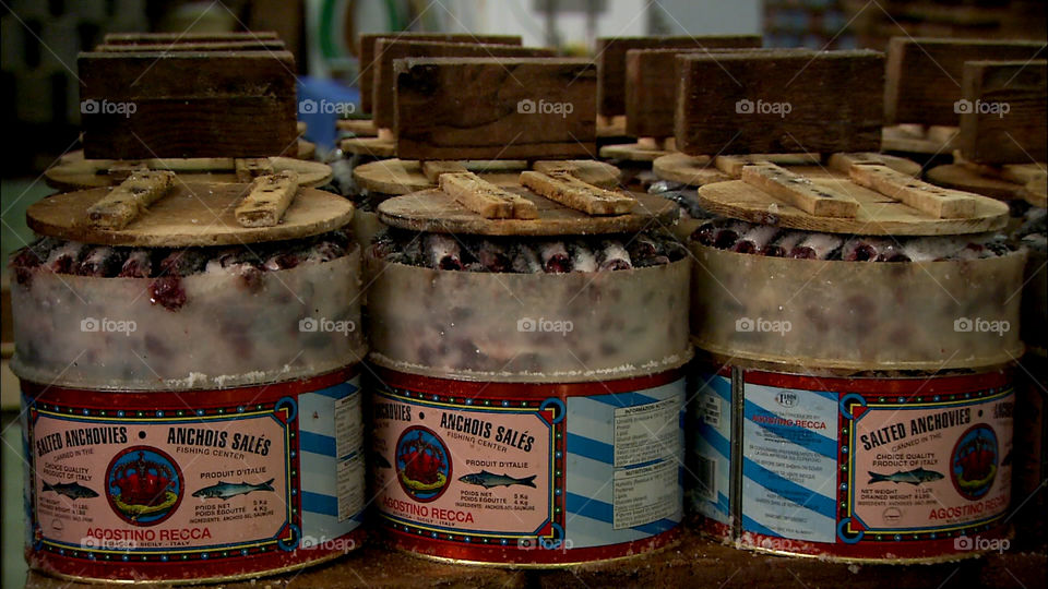 Confezionamento delle sardine