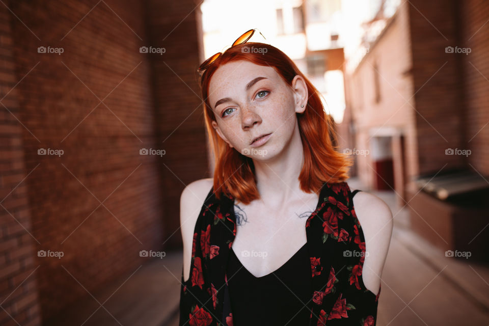 portrait photo of a woman