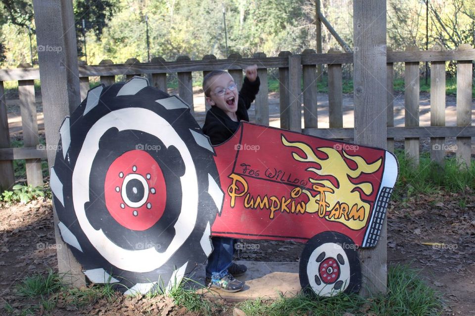 Pumpkin patch fun