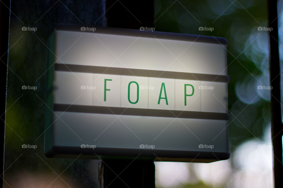 foap sign