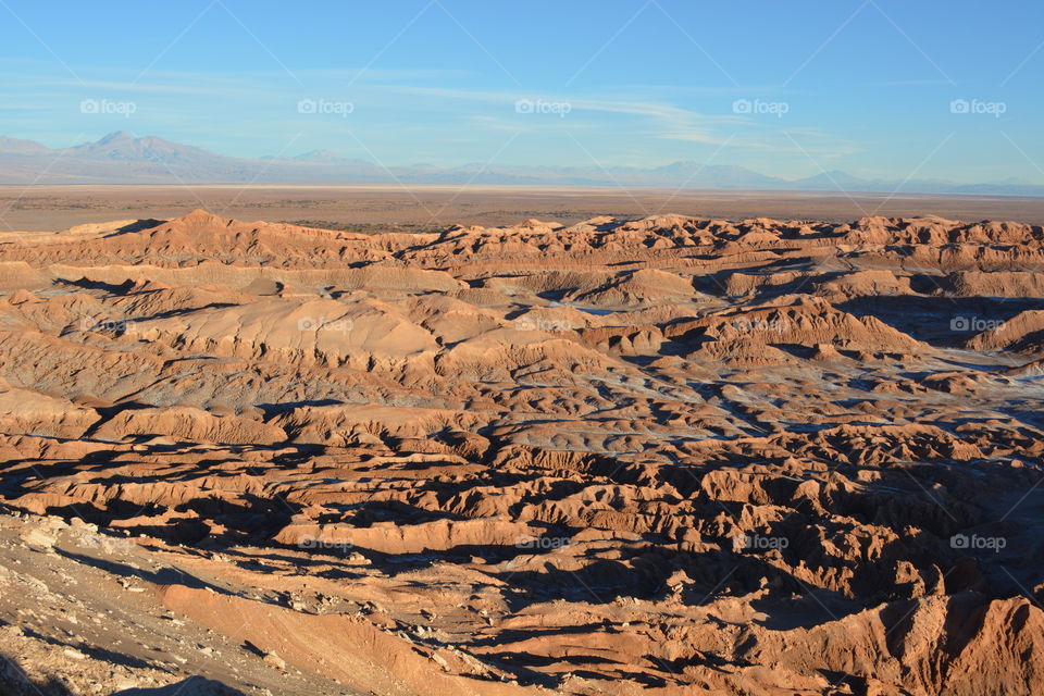 Awesome landscape in Valle della Luna