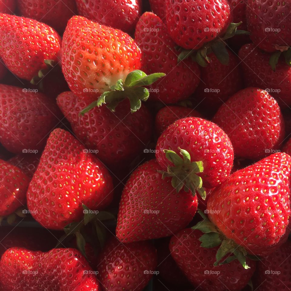 Strawberries fresh