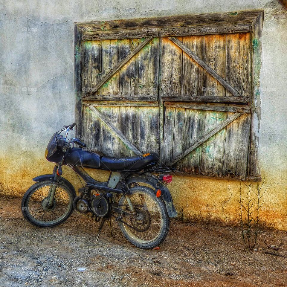 Old motorcycle
