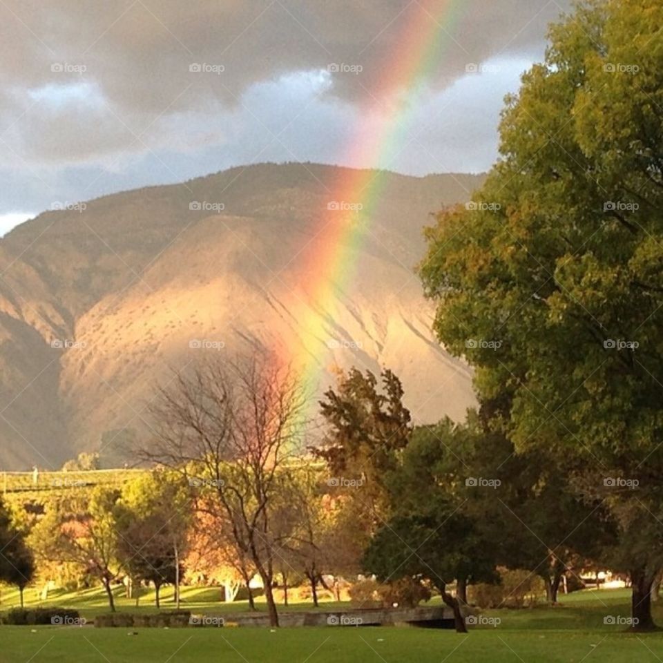 Rainbow over Pauma Valley