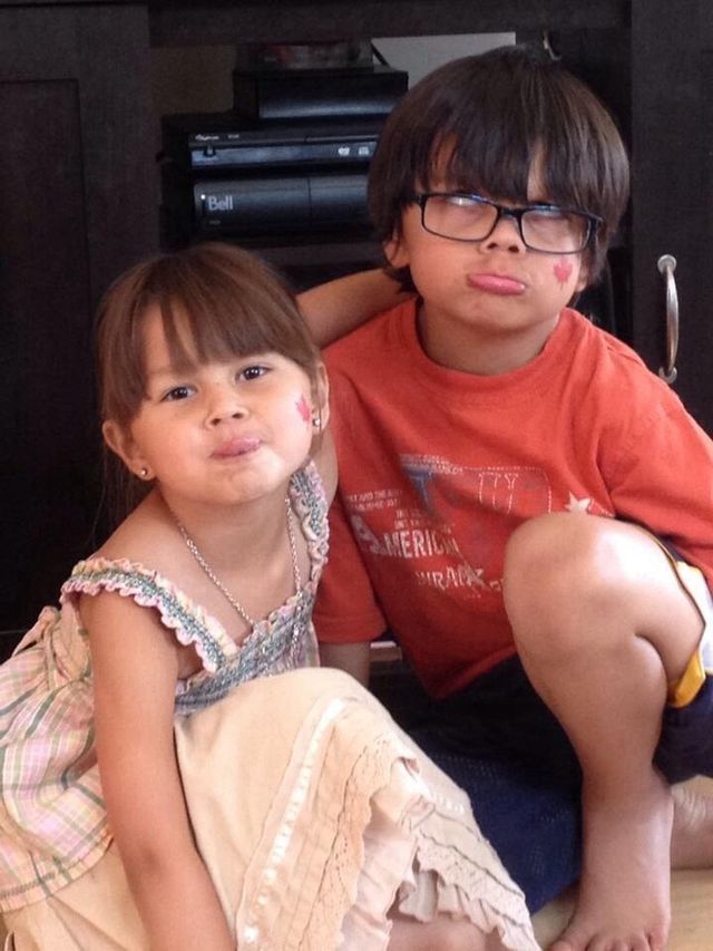 Making faces
