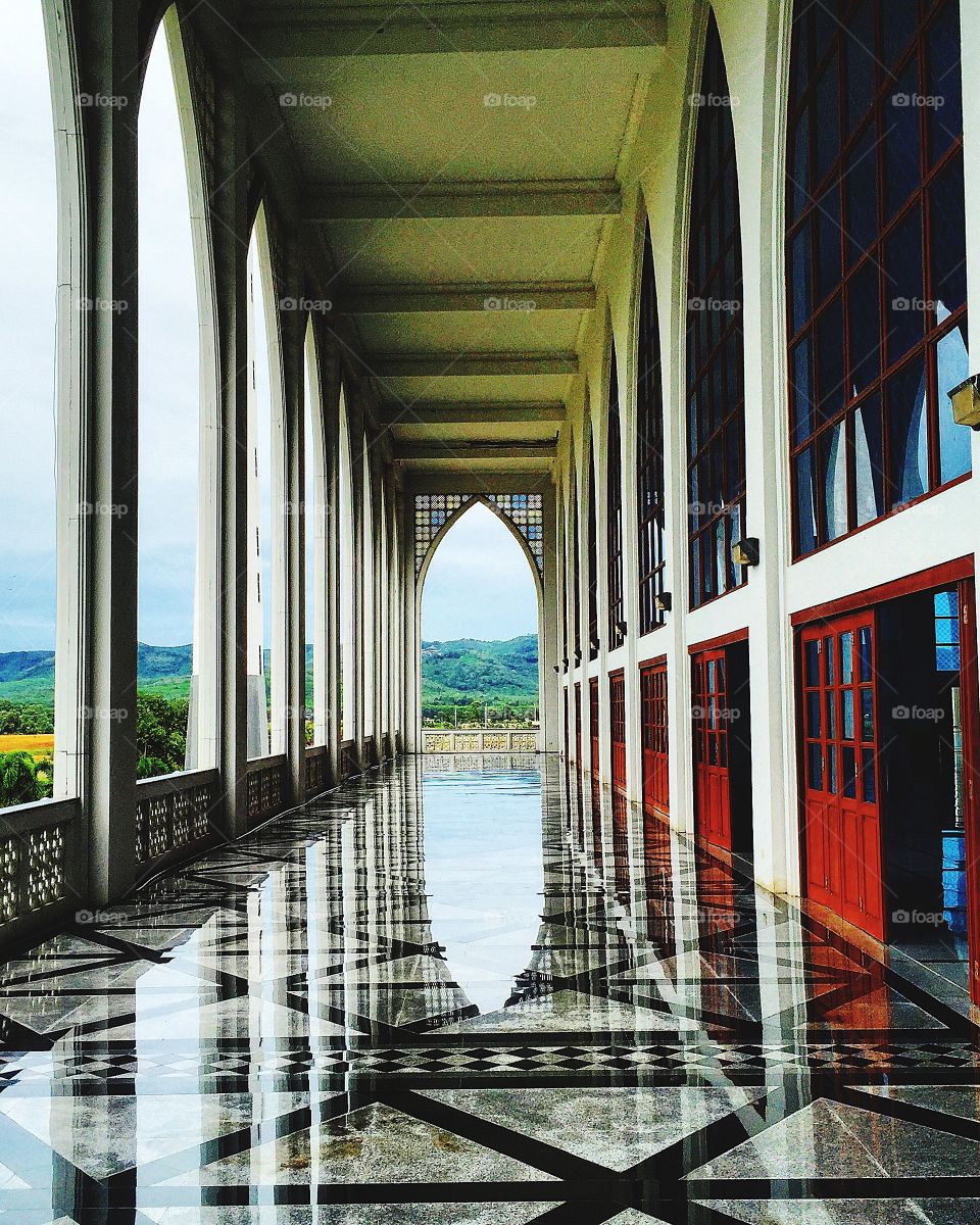 A beautiful mosque in Thailand