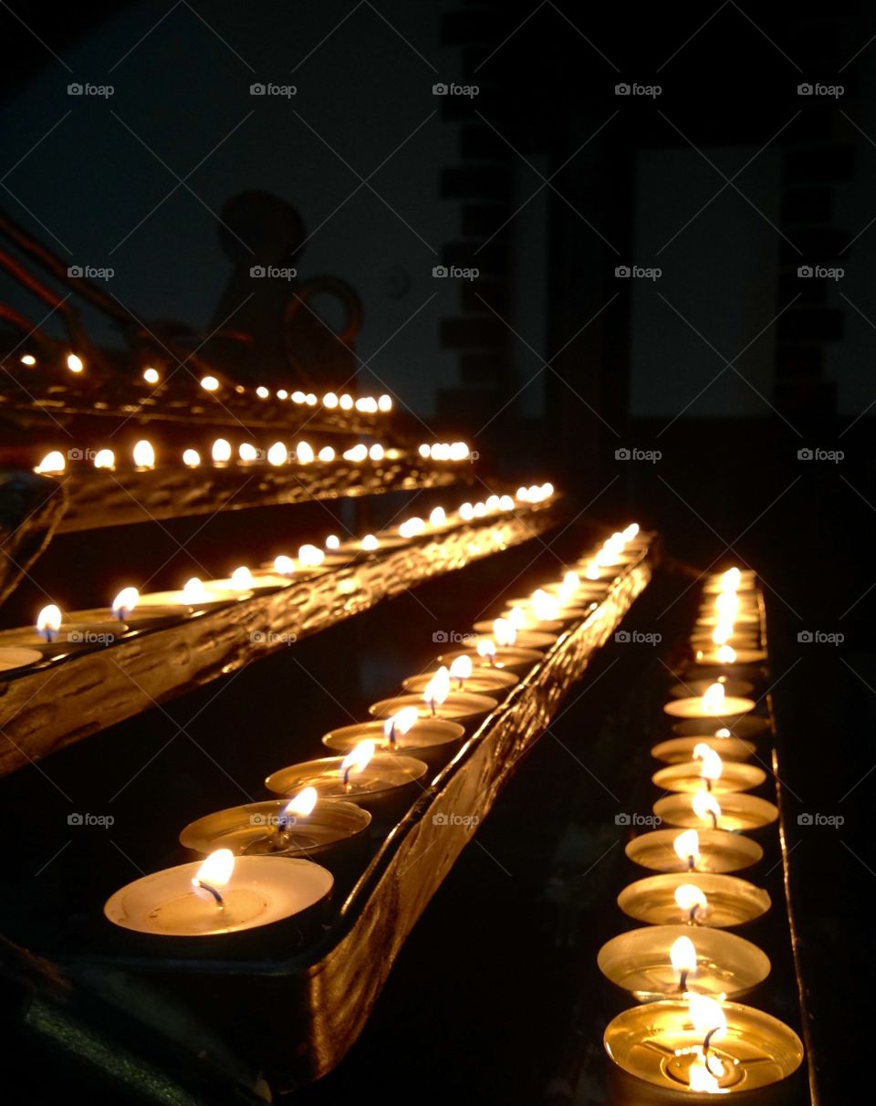 Candle, Candlelight, Illuminated, Light, Dark