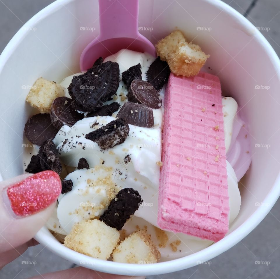 frozen yogurt