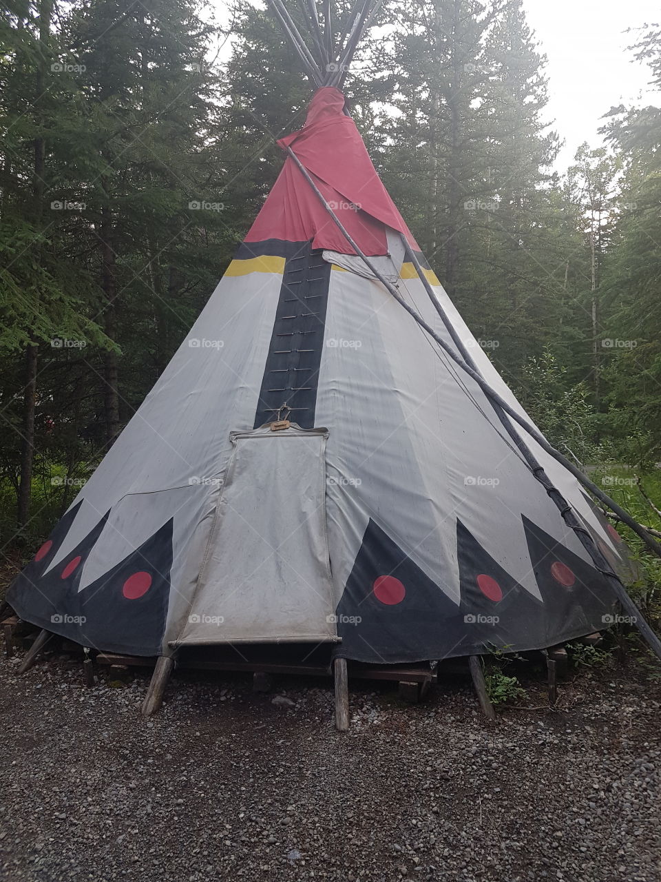 Tent, Landscape, Camp, Wood, No Person