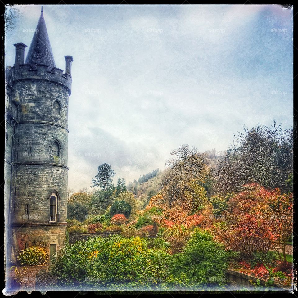 Castle in Scotland 