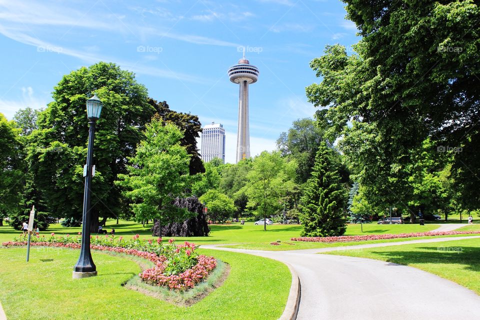 Morning in Toronto with gorgeous weather. 