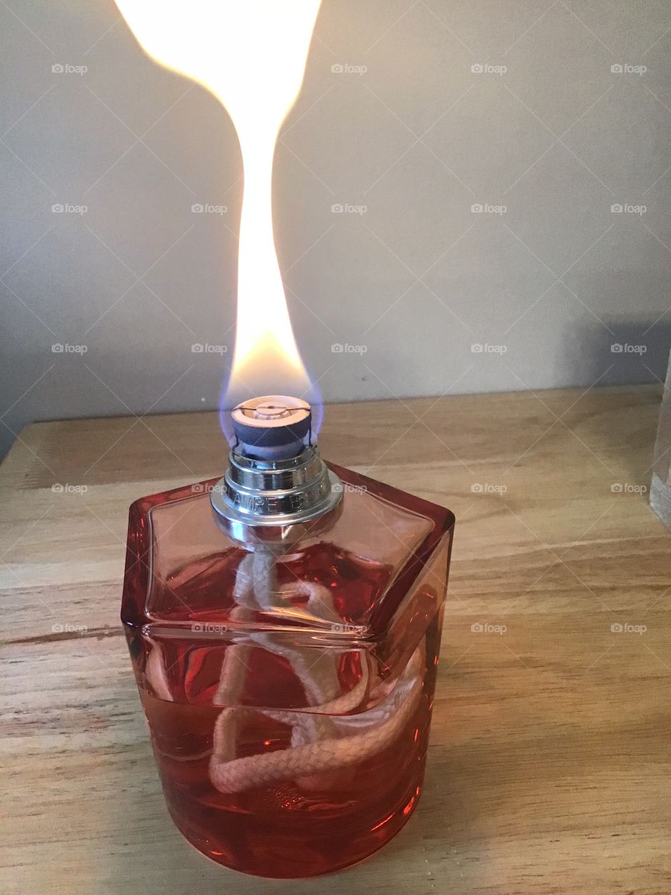 Burning my lampe Berger 