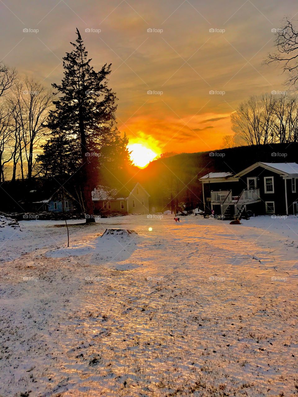 New England Sunset 