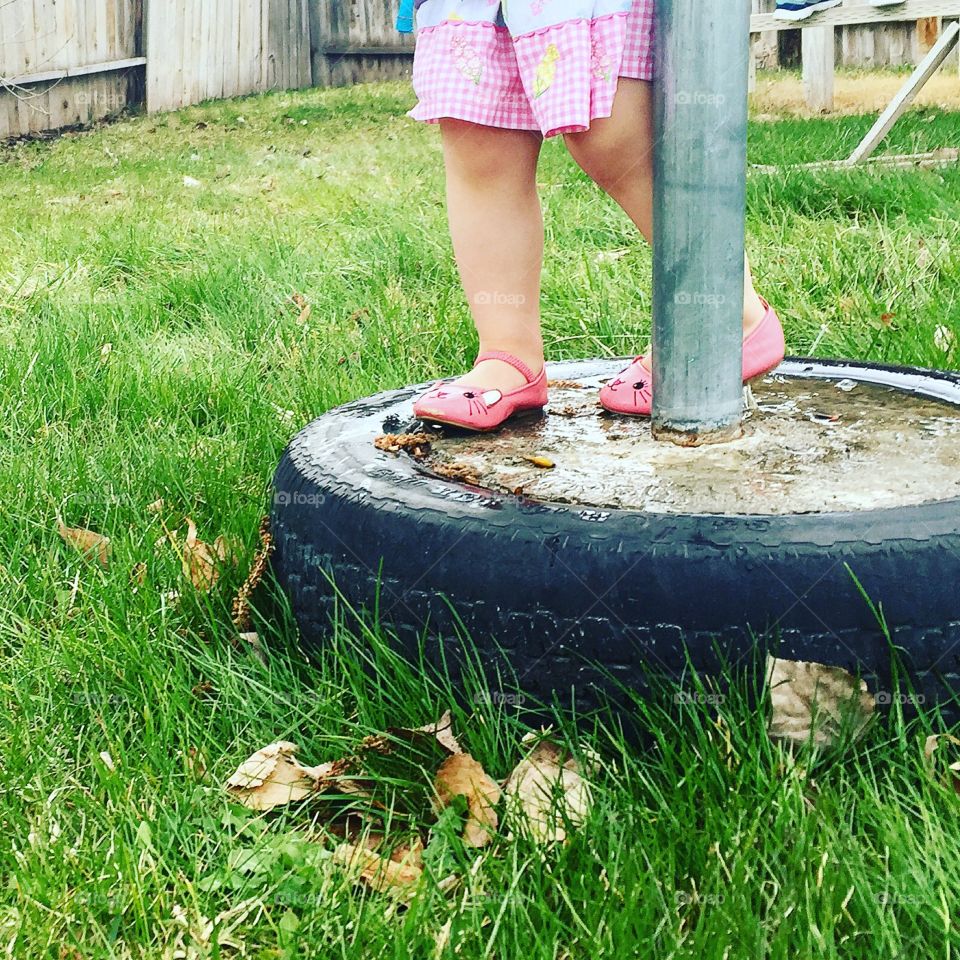 Pair of cute little feet