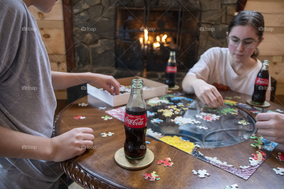 Puzzles and Coke 