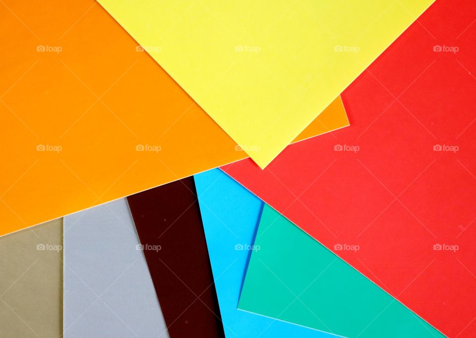 Colorful paper