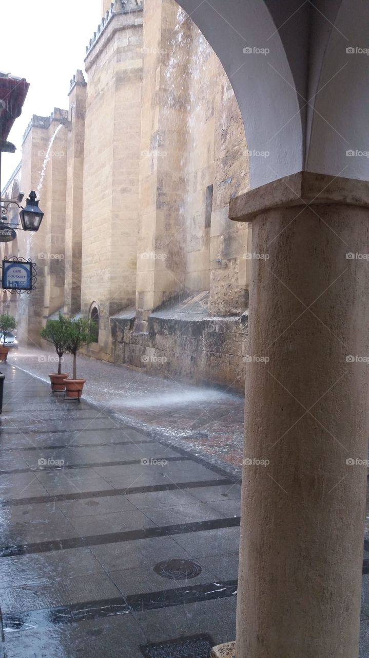 lluvia mezquita