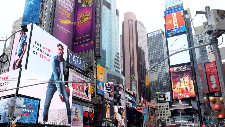 Times Square and LEDs