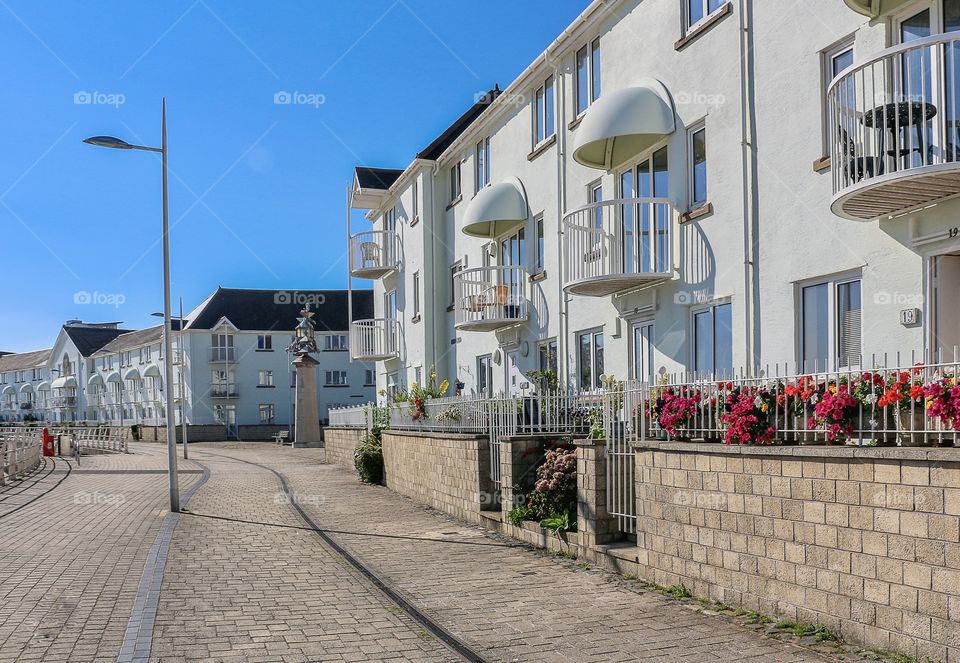 Promenade of Swansea Bay, Wales, UK
