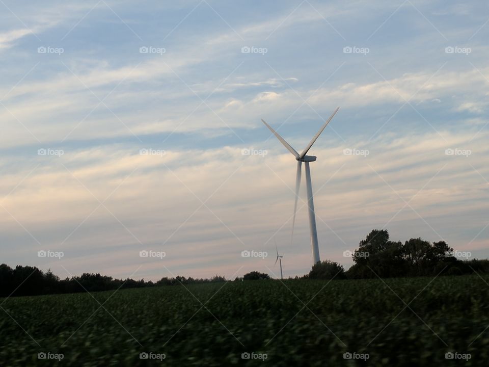 wind power  turbines