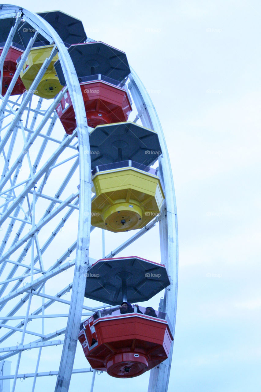 carnival ferriswheel circus santamonica by lmtrent