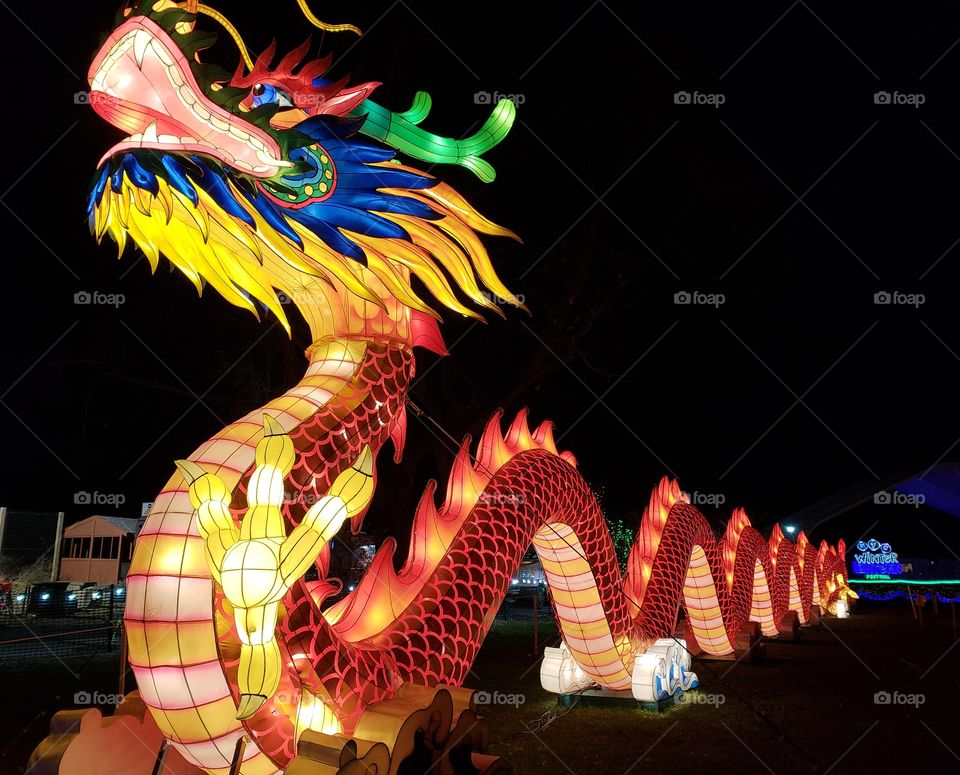 Dragon lantern