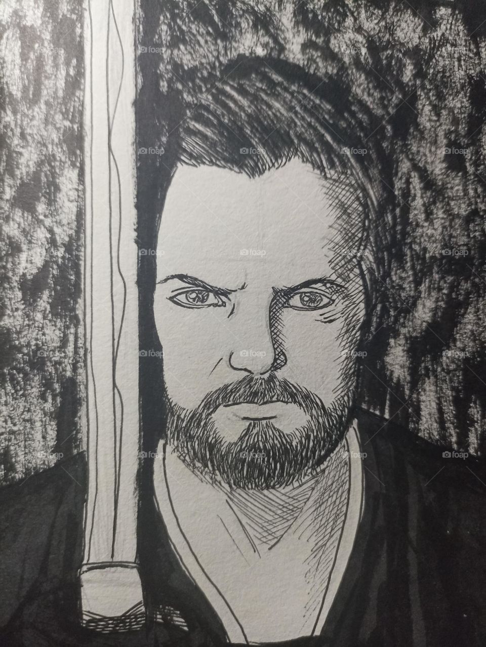 My version of Obi-Wan Kenobi from Star Wars