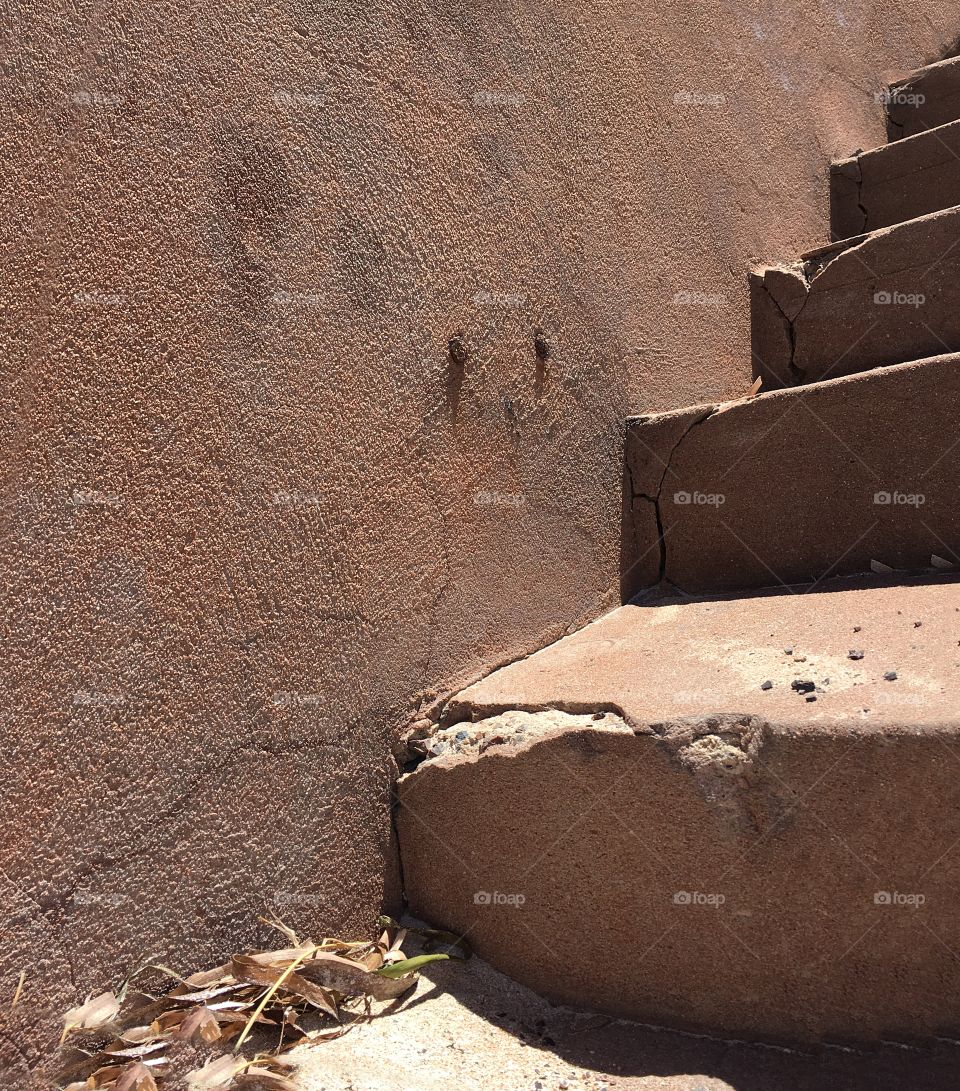  Grunge concrete stairs