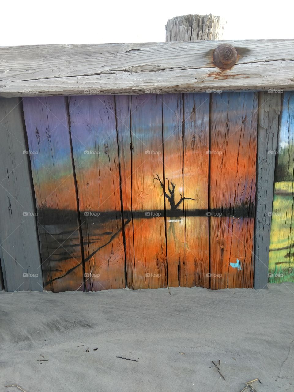 Sunset Graffiti