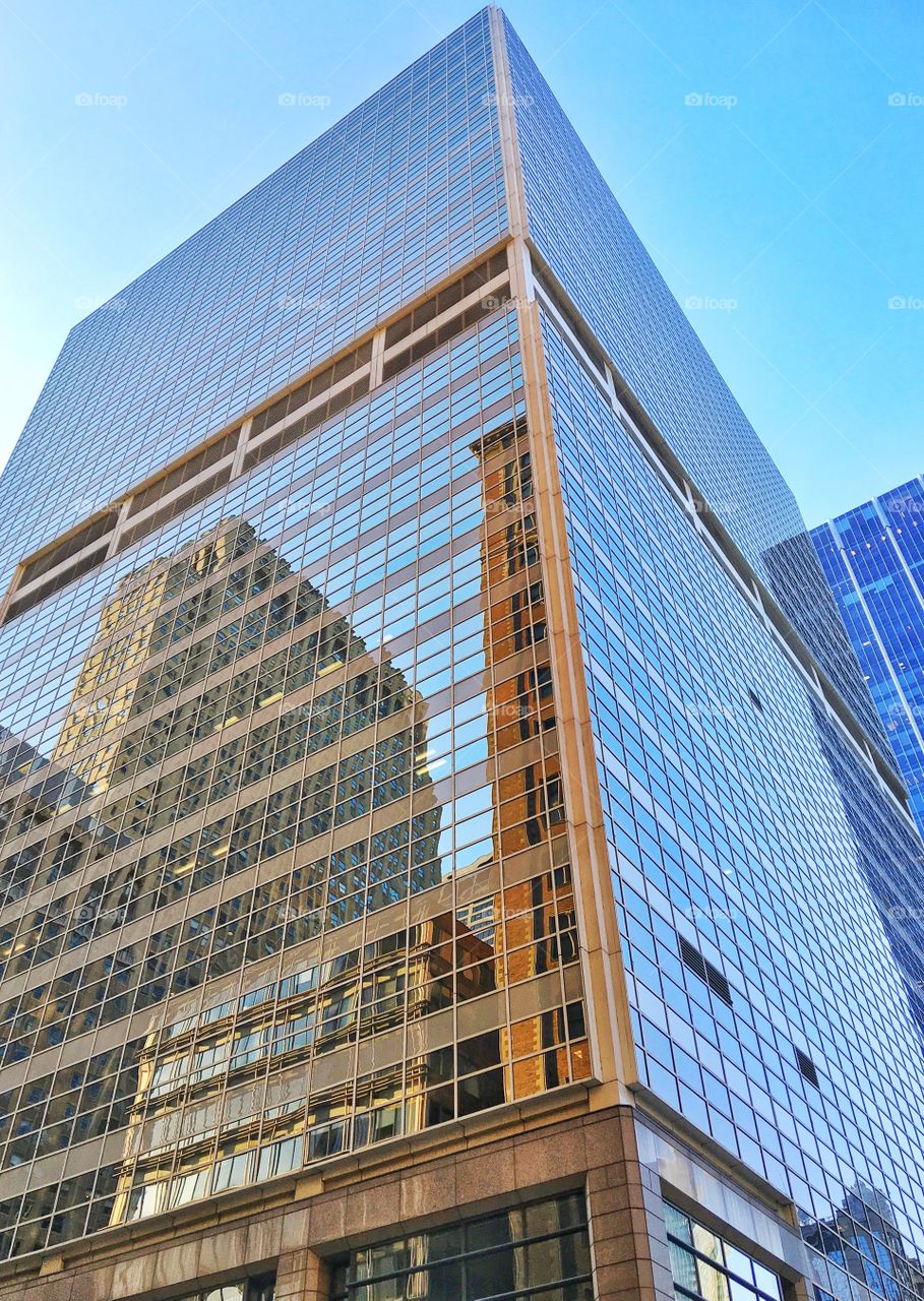 Reflections on a wall