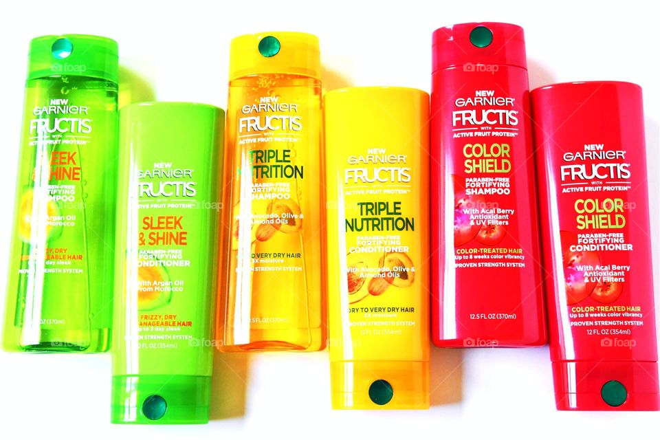 Garnier hair care products