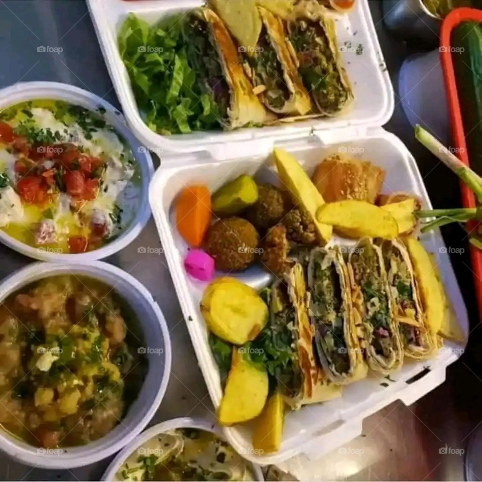 Glory be to God, the magnificent and picturesque view and the natural green trees are a view that is nothing more wonderful than it