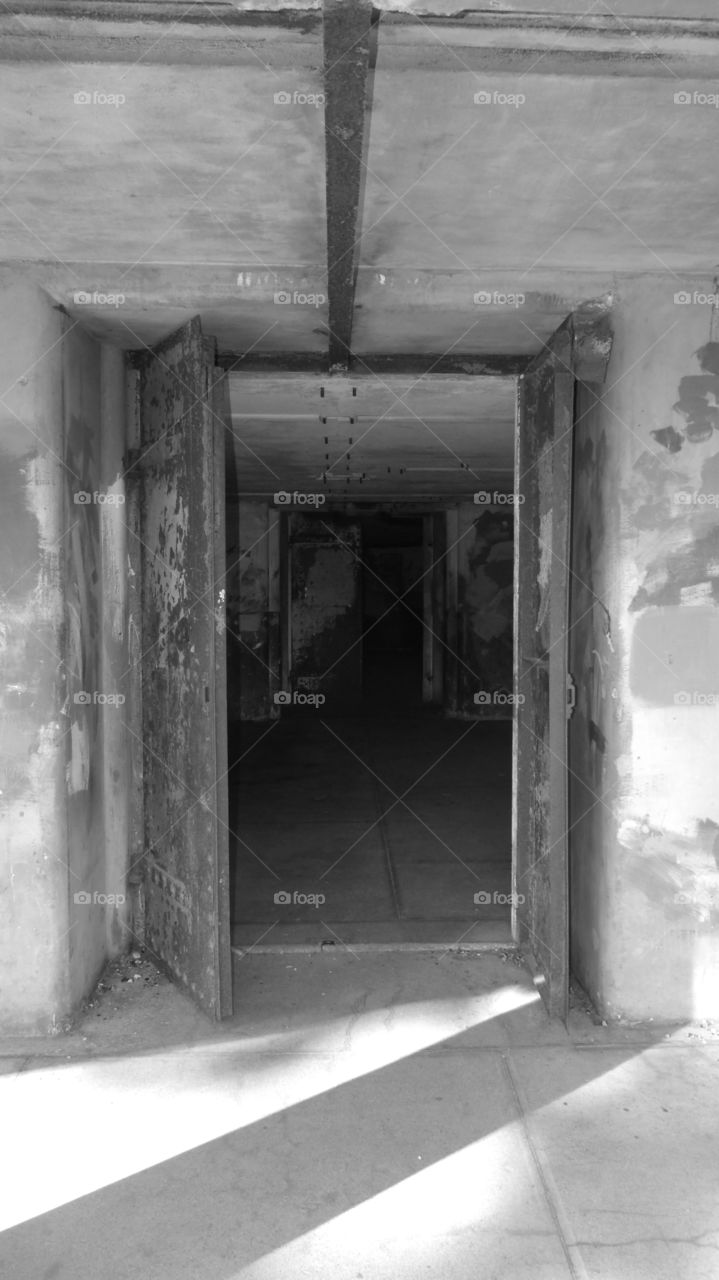 Doorway Black and White