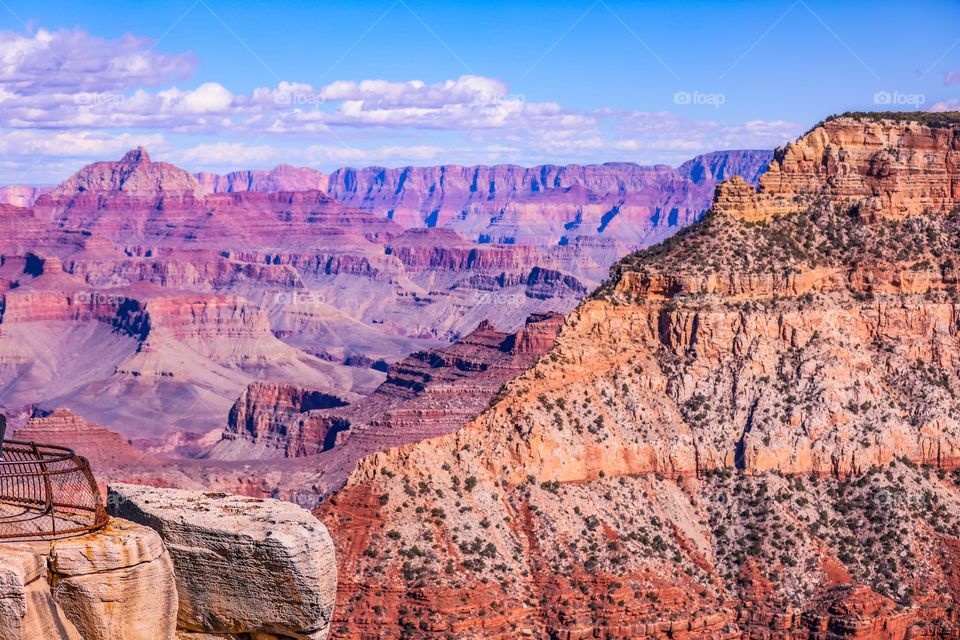 The majestic Grand Canyon.