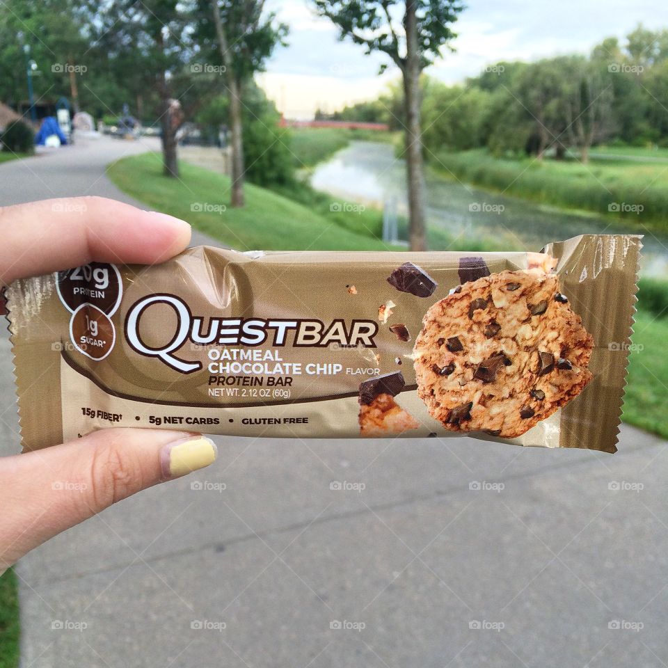 New flavour Quest bar. Chocolate chip oatmeal cookie!
