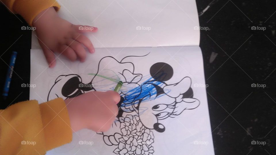 A child color pictures.