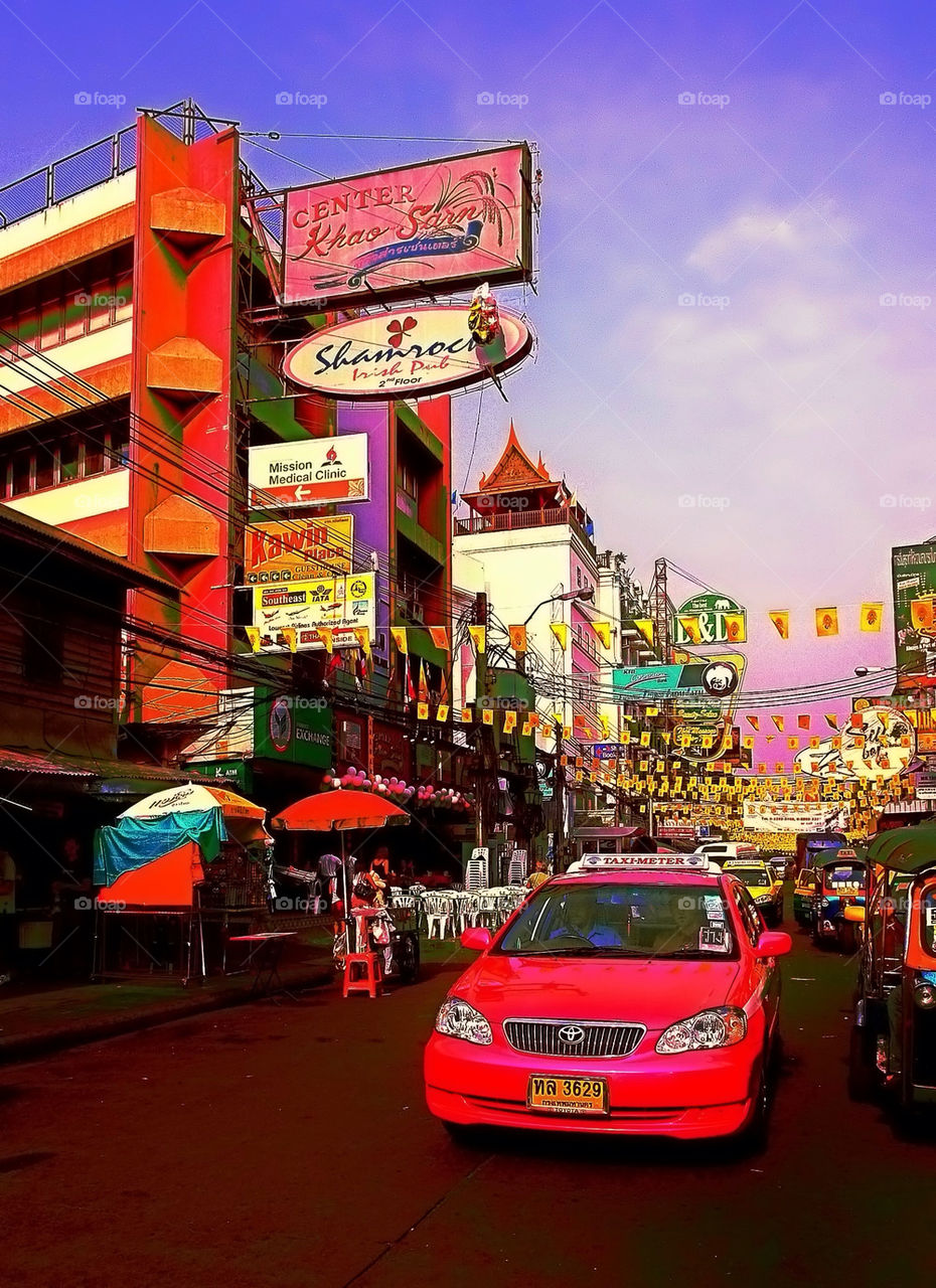 Streets of bangkok