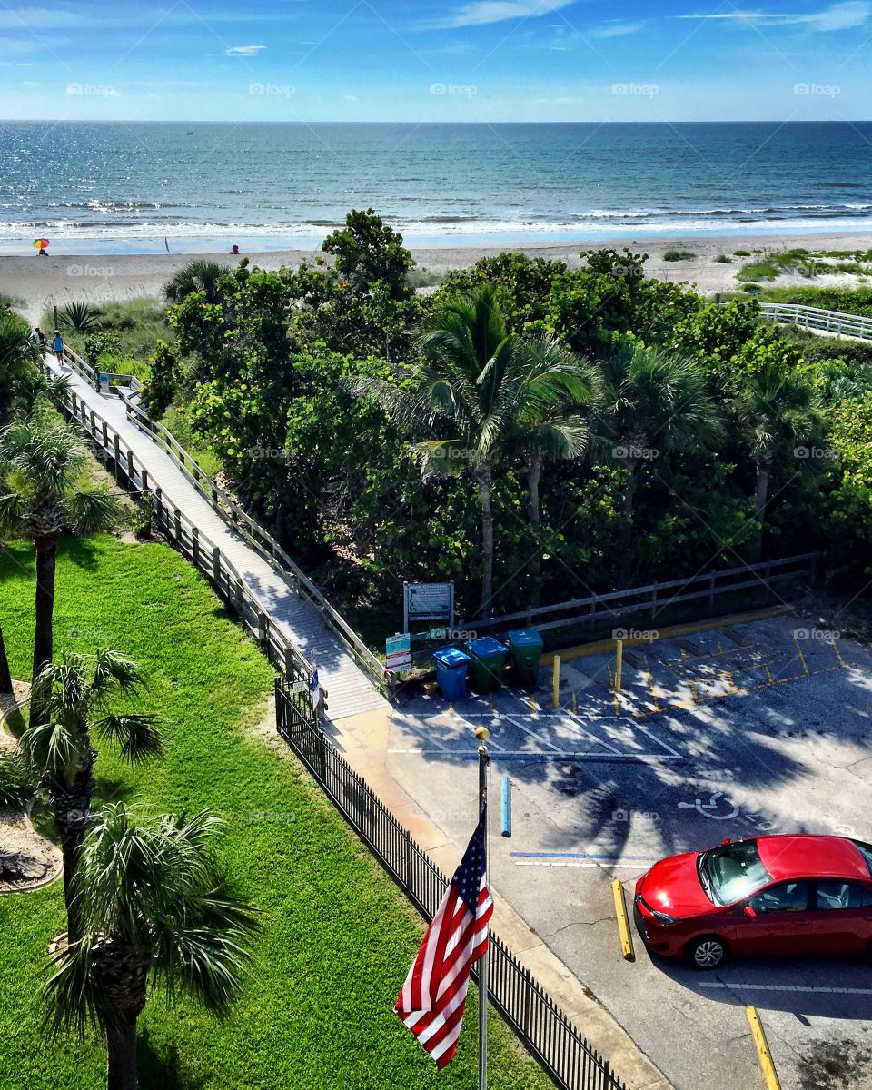La vista de la Siesta del Mar 