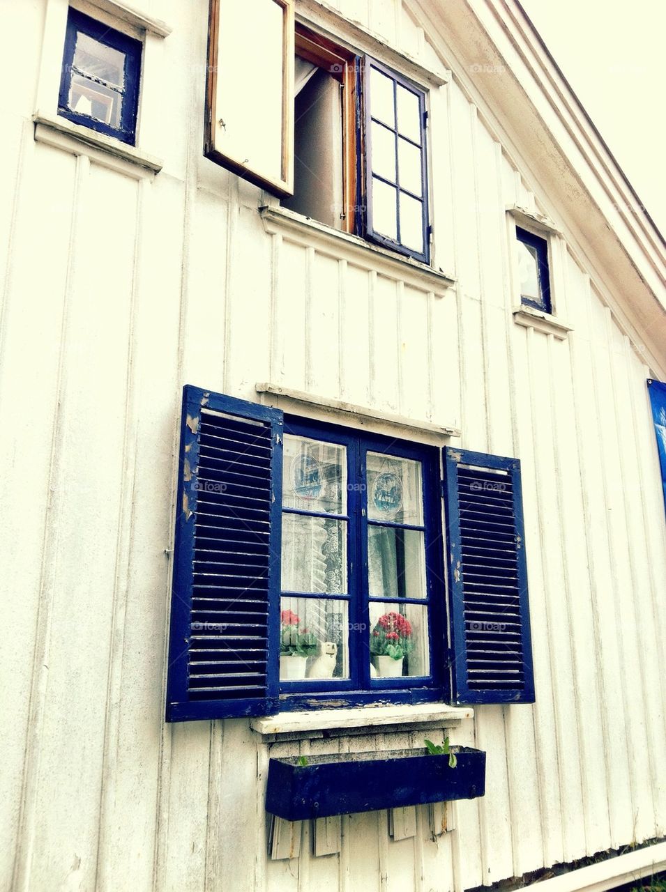 house window facade old by rebelf