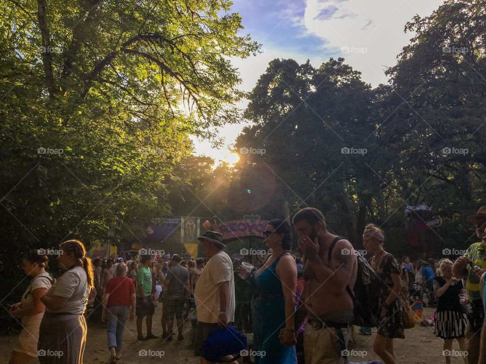 Hippie fest at it’s prime time☮️