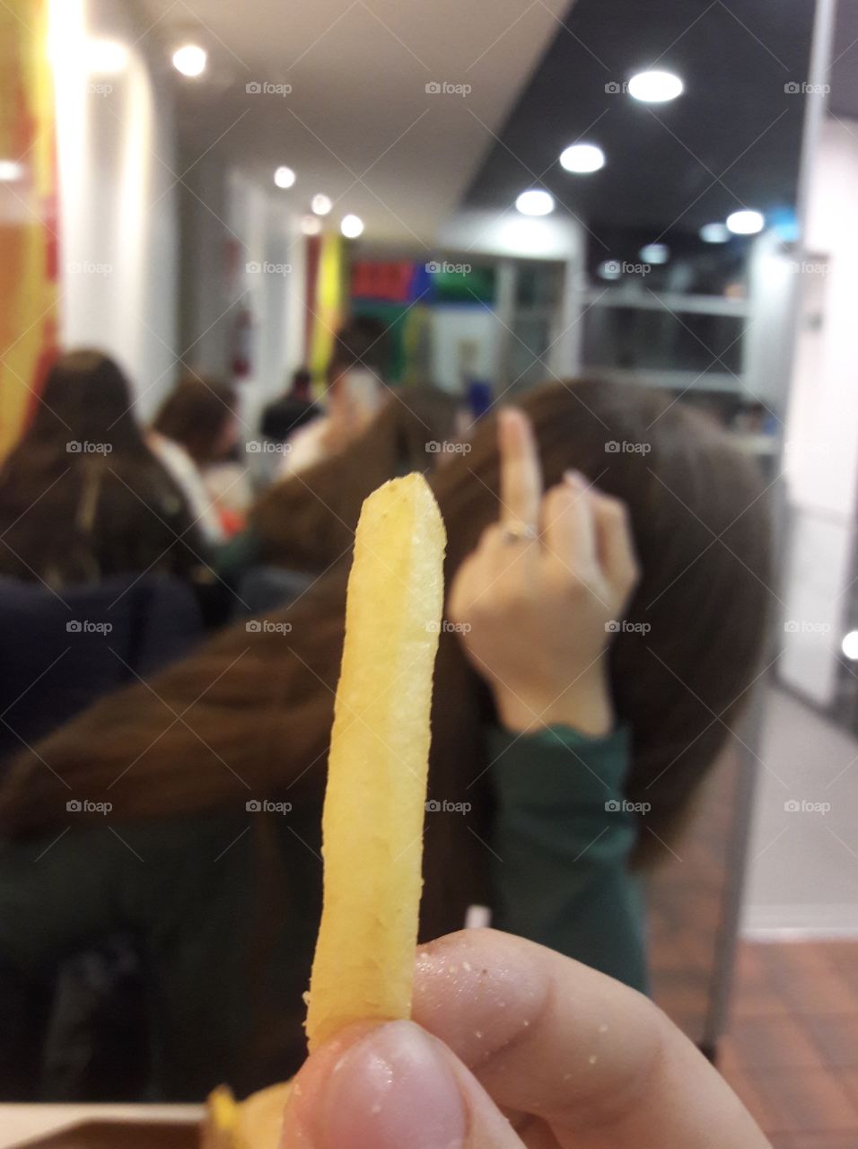 love and hate fast food