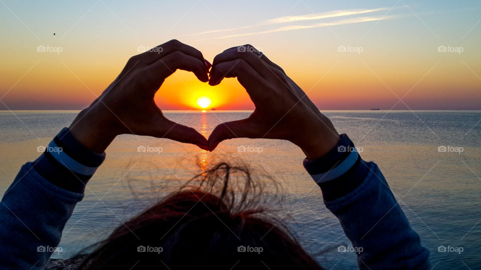 The sunrise and love