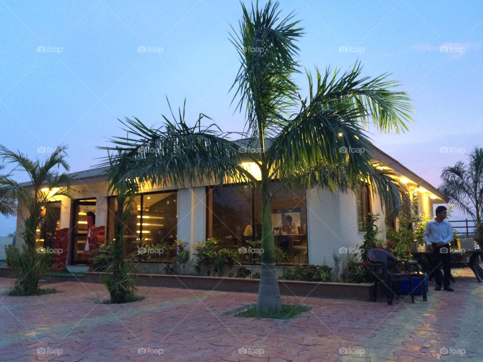 Restaurant exterior view