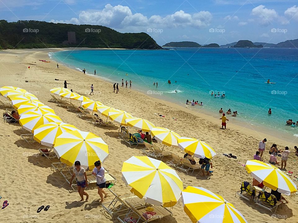 Furuzamami Beach, Zamami Island, Okinawa, Japan 