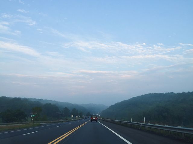 Morning commute. Catching beautiful views on my morning commute to work. 