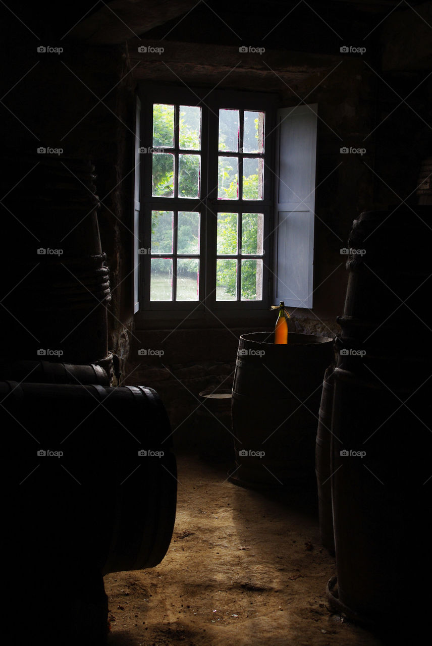 window sunlight castle bottle by woodyyeah
